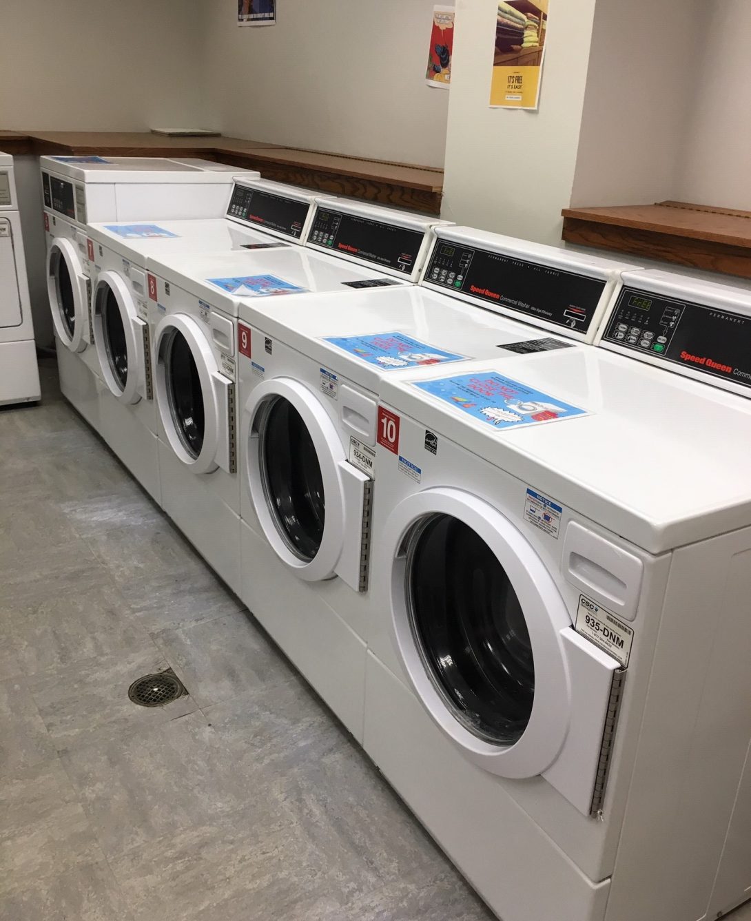 Set of washing machines